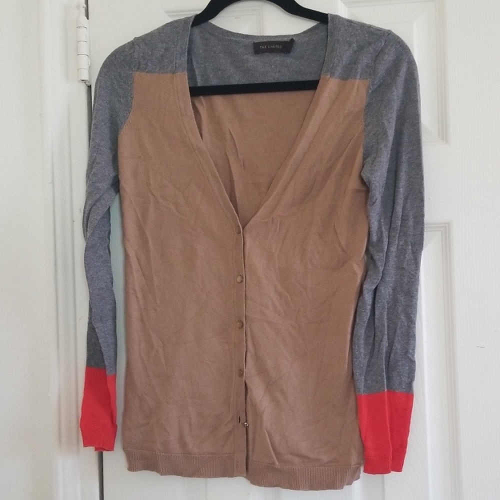 Color Block Cardigan